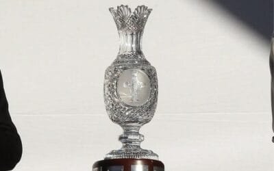 Solheim Cup trophy (Image Source: IMAGO)