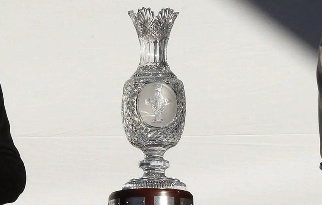 Solheim Cup trophy (Image Source: IMAGO)